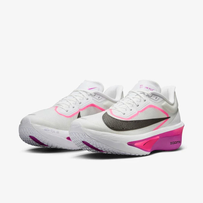 ZOOM FLY 6 WHITE AND ROSE