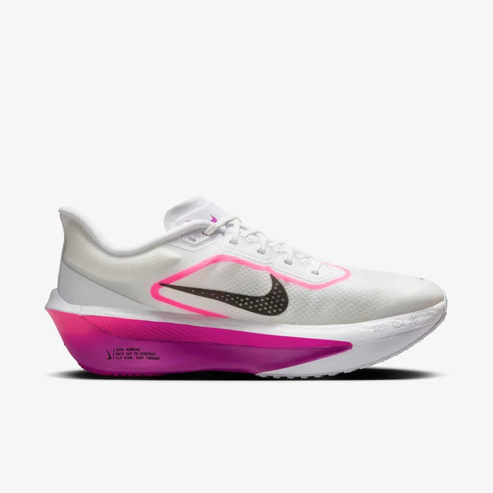 ZOOM FLY 6 WHITE AND ROSE
